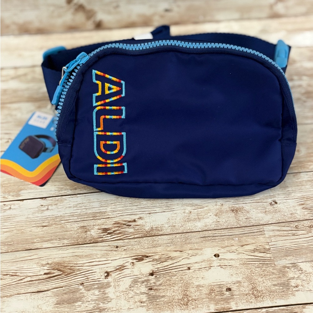 ALDI Navy Blue Fanny Pack NWT